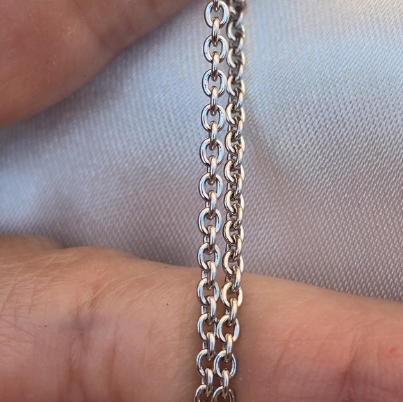18k White Gold Bvlgari chain - Picture 7 of 9